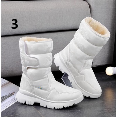 Зимние водонепроницаемые дутики на флисе