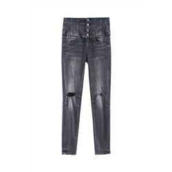 Vaquero skinny fit Negro