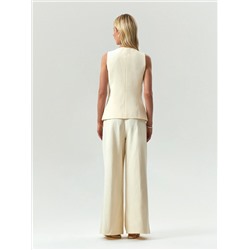 Однобортный жилет из 100% хлопка, GL113/reine