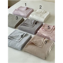 Хлопковая матовая простынь