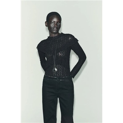 Женский кружевный лонг ЗАР*А