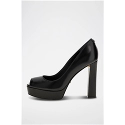 GUESS Zapatos de piel de tacón - Negro
