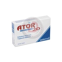ATOR 20 mg 30 film tablet