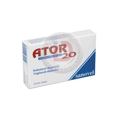 ATOR 20 mg 30 film tablet
