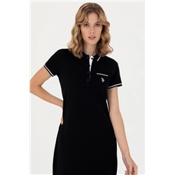 Kadın Siyah Örme Elbise