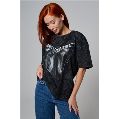 8594 футболка женская оверсайз