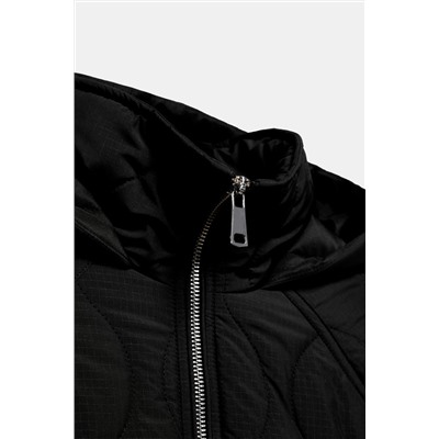 HOODED PUFFER JACKET