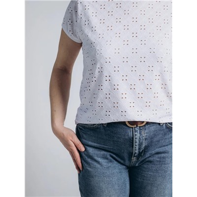 Футболка летняя ажурная WF/01