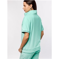 Джемпер из тонкого премиального футера с эластаном