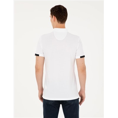 Beyaz Slim Fit Tişört