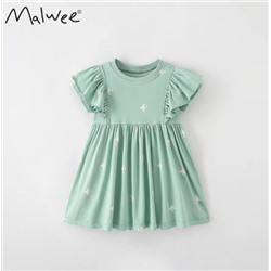 Хлопковое платье МАЛВЕ*Й (130-150)