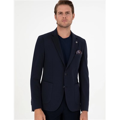 Lacivert Ex.Slim Fit Spor Ceket