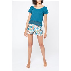 Футболка Vivi Petrol голубой меланж