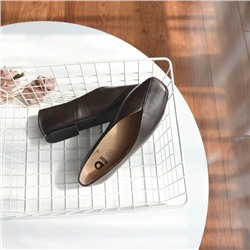 Женские кожаные туфли на плоской подошве, экспорт в Россию   Kar*i