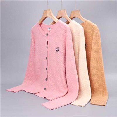 Женский вязаный шерстяной кардиган   Loew*e Экспорт