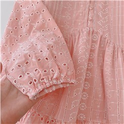 Платье из шитья с вышивкой ришелье ЗАР*А