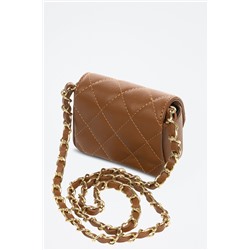 Bandolera de piel Ancarano Camel