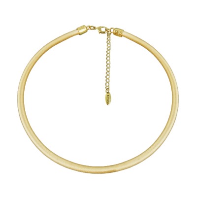 Колье (вставки: Текстиль светло-золотой; покрытие: Золото)JHN9729