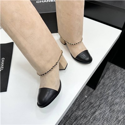 Высокие замшевые сапоги на каблуке ШАНЕЛ*Ь