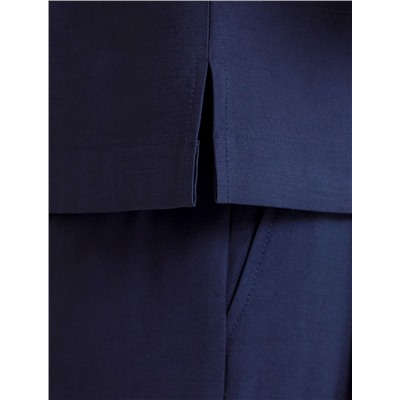 Топ c вырезом лодочка из плотного лиоцелла