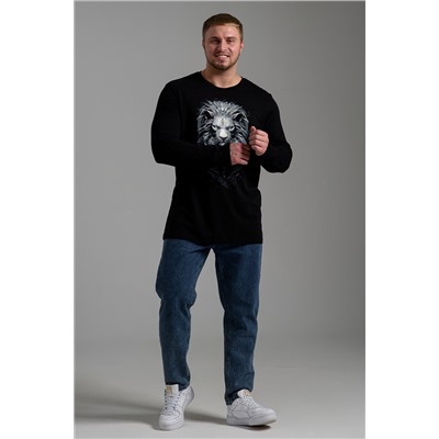 8546 Футболка с длинным рукавом мужская