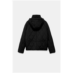 HOODED PUFFER JACKET