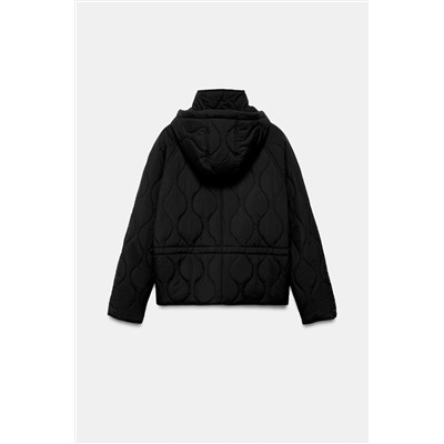 HOODED PUFFER JACKET