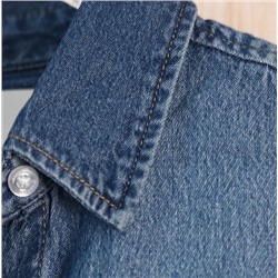 Женская повседневная джинсовая рубашка