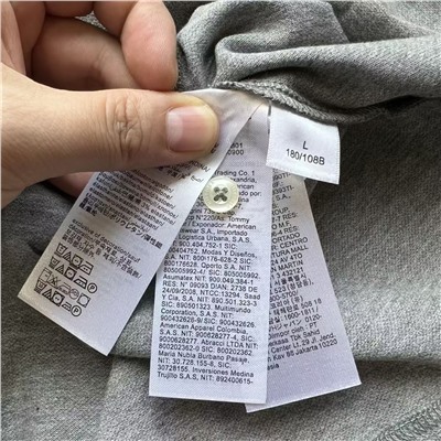 Мужское поло с длинным рукавом ТОММИ ХИЛФИГЕ*Р