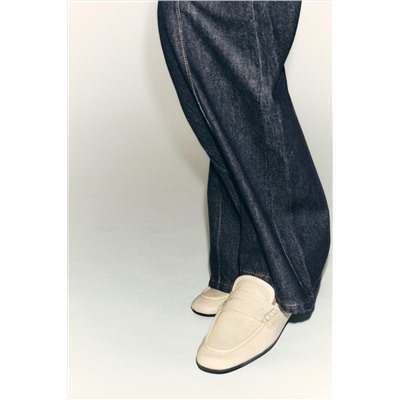 LEATHER PENNY LOAFERS