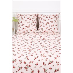 Постельное белье Розы прованс полисатин, наволочки 70х70см