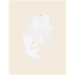 Ekru Saten 6'lı Çeyiz Seti