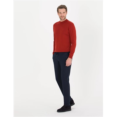 Lacivert Ex. Slim Fit Kumaş Pantolon