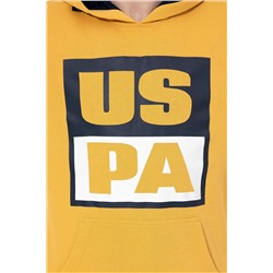 Erkek Safran Kapüşonlu Sweatshirt