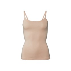 ESMARA® Lingerie ESMARA® Spaghettiträgerhemden Damen, 3 Stück, mit Bio-Baumwolle und Elasthan