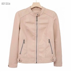 Женская кожаная куртка Sandr*o  Материал овечья кожа