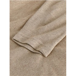 Weiches Rollkragenshirt aus Wollmischgewebe mit hohem Anteil an Bio-Baumwolle