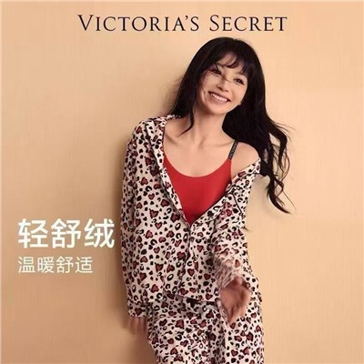 Теплая мягкая фланелевая пижама Виктория Сикре*т