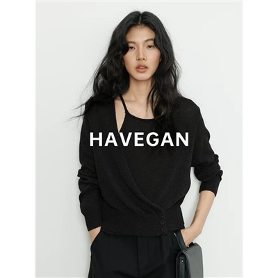 Лёгкая ассиметричная кофта из смесового льна (7 цветов)