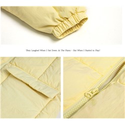 Осенне-зимнее пуховое хлопковое пальто средней длины