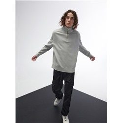 Sweatshirt mit Stehkragen