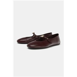 SOFT LEATHER BALLET FLATS