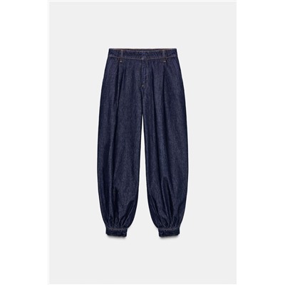 PANTALÓN DENIM BOMBACHO