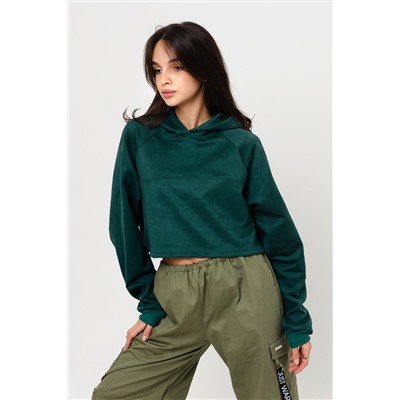 Свитшот 2 оверсайз короткий