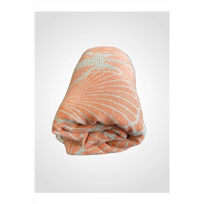 fildastore Kavak Ağacı Lifinden El Dokuması Midye Desen, Jakarlı, Premium Kalite, Peştemal, Plaj Havlusu, Pareo