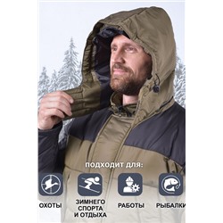Куртка мужская зимняя с капюшоном