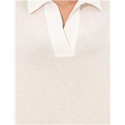 Bej Comfort Fit Bluz