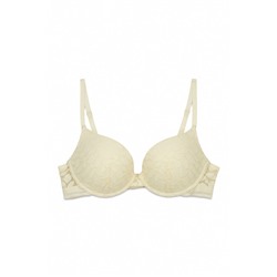 Sujetador GORGEOUS push up encaje beige