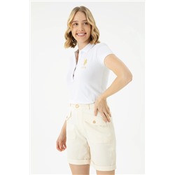 Kadın Beyaz Basic Tişört