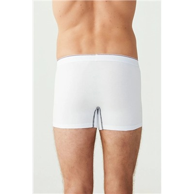 U.S. Polo Assn. U.s Polo Assn. 80093 Erkek 2 Li Boxer-beyaz&grimelanj
